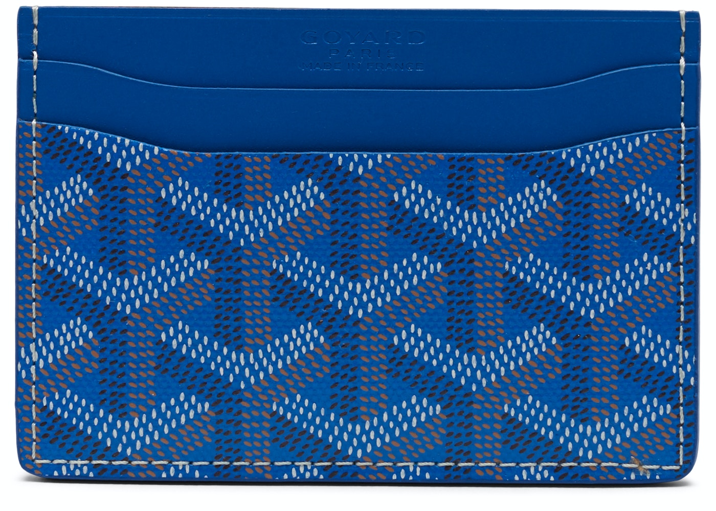 Saint Sulpice Card Holder Goyardine Royal Blue