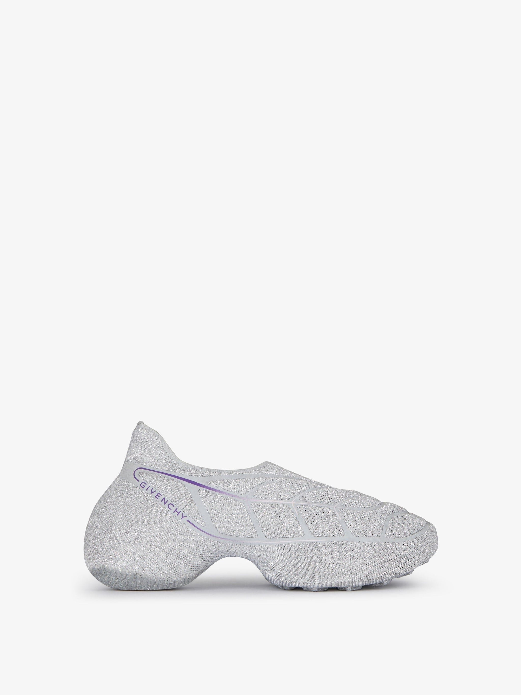 Givenchy TK-360+ Sneakers In Mesh Grey/ Purple