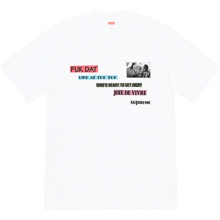 Supreme Joie De Vivre Tee White