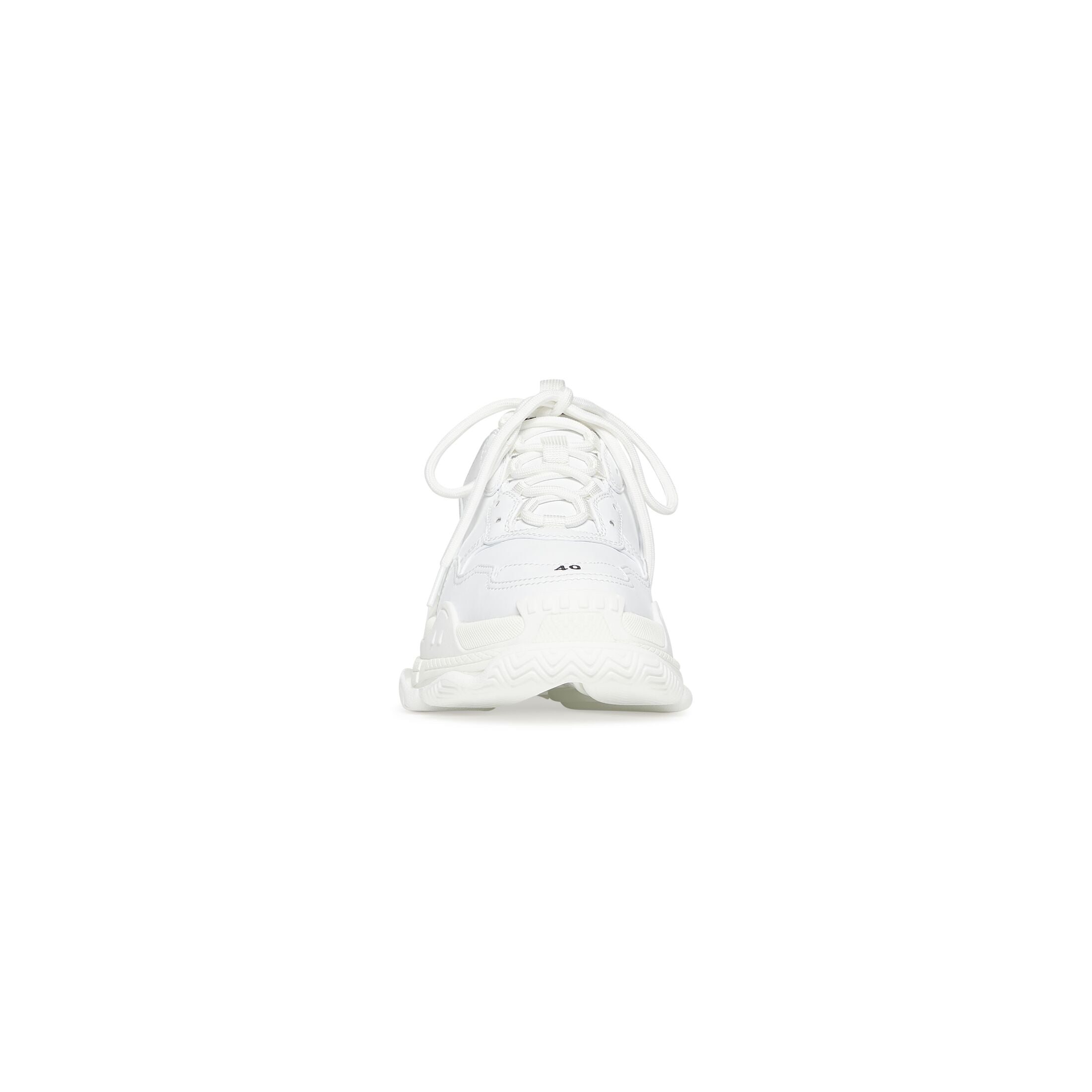 Balenciaga Triple S Trainers Full White