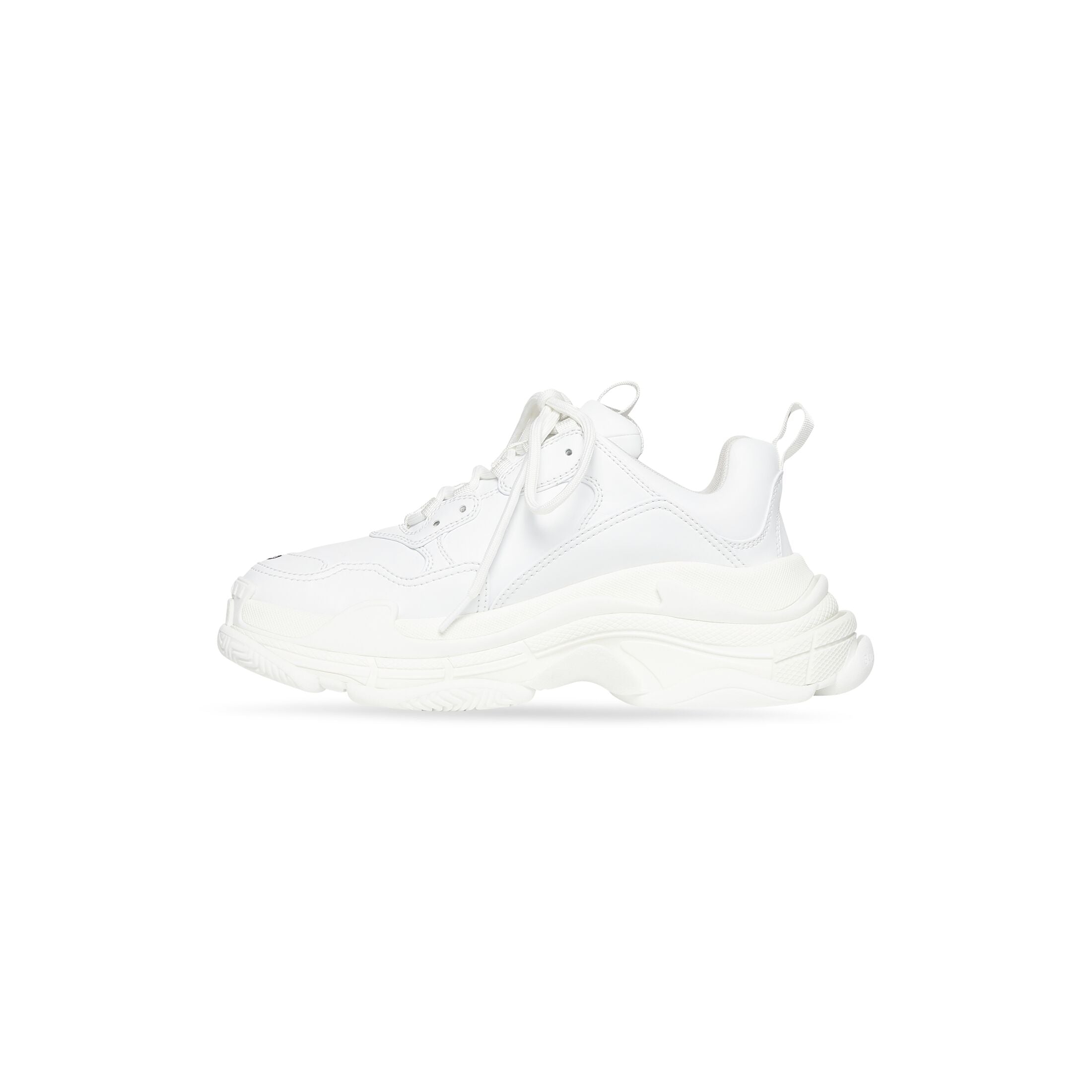 Balenciaga Triple S Trainers Full White