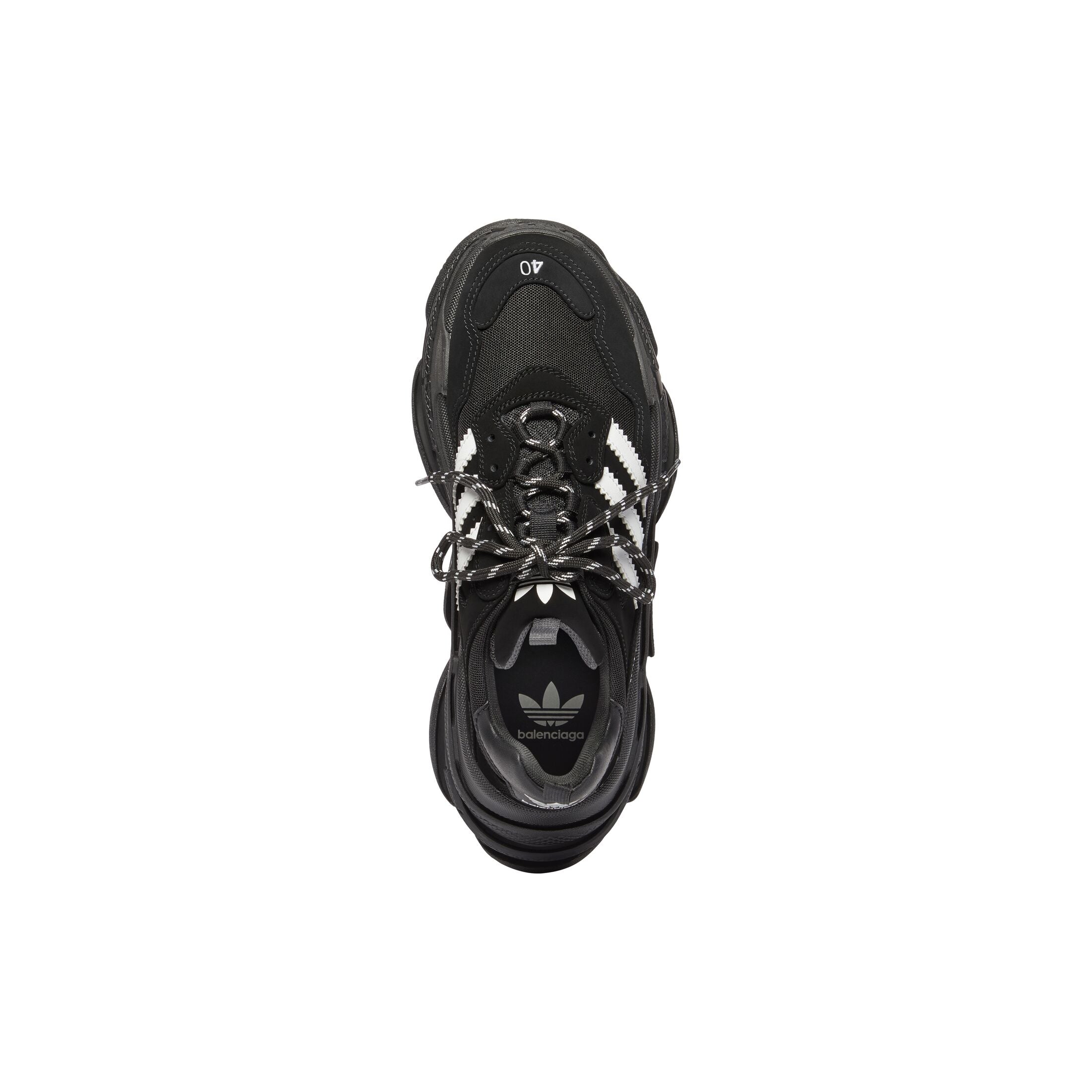 Balenciaga BALENCIAGA / ADIDAS TRIPLE S TRAINERS IN BLACK