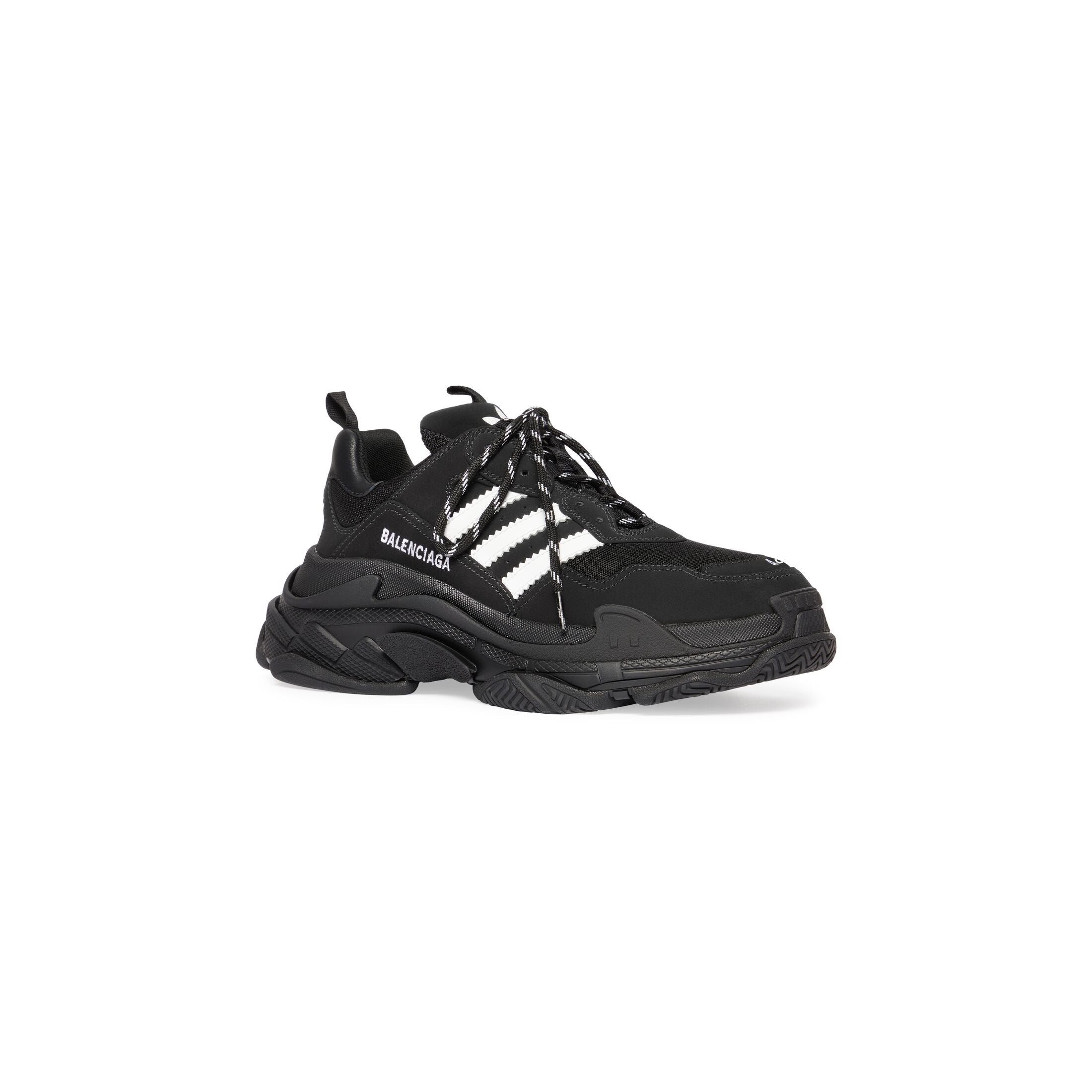 Balenciaga BALENCIAGA / ADIDAS TRIPLE S TRAINERS IN BLACK