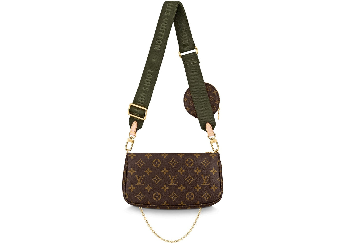 Louis Vuitton Pochette Accessoires Monogram Khaki