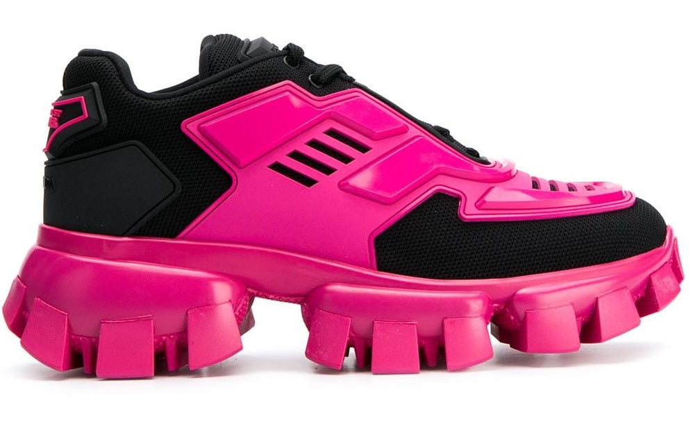 Prada Cloudbust Thunder Knit Black Pink