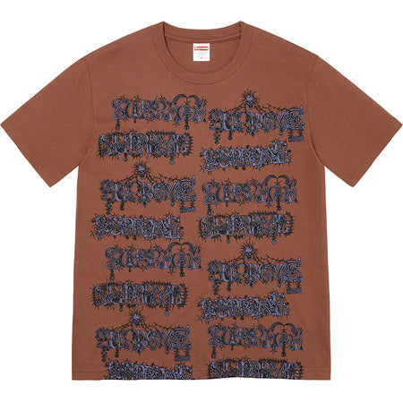 Supreme Wombat Tee Brown