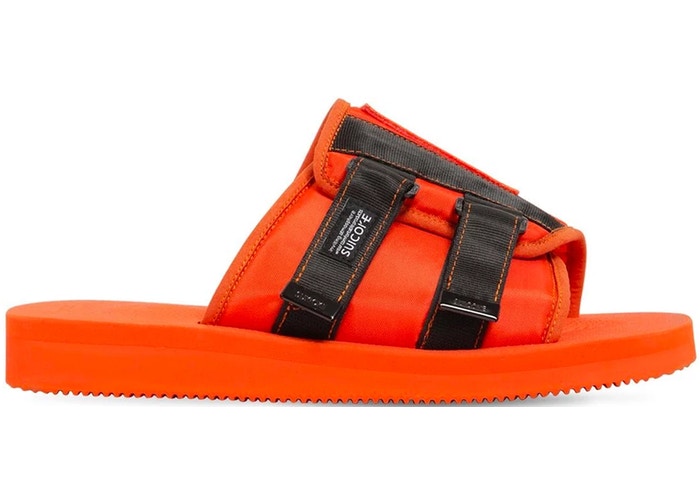 Patch Slider Sandal Palm Angels Orange Black