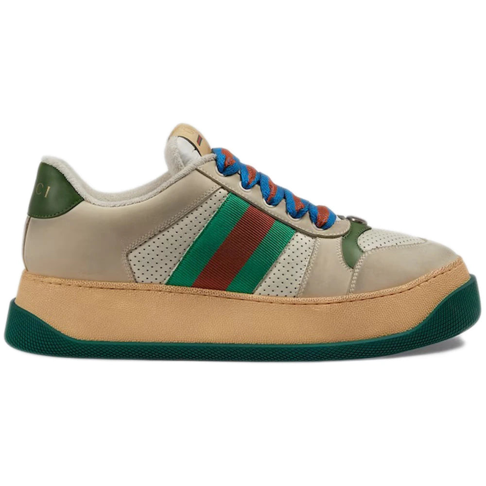 Gucci Screener Beige Green Red Web