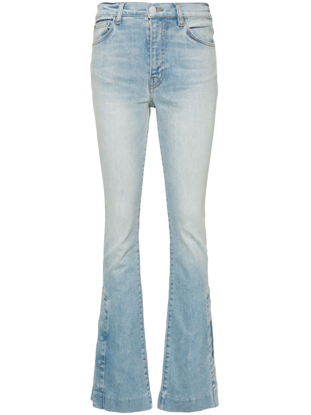 Mid-rise bootcut jeans