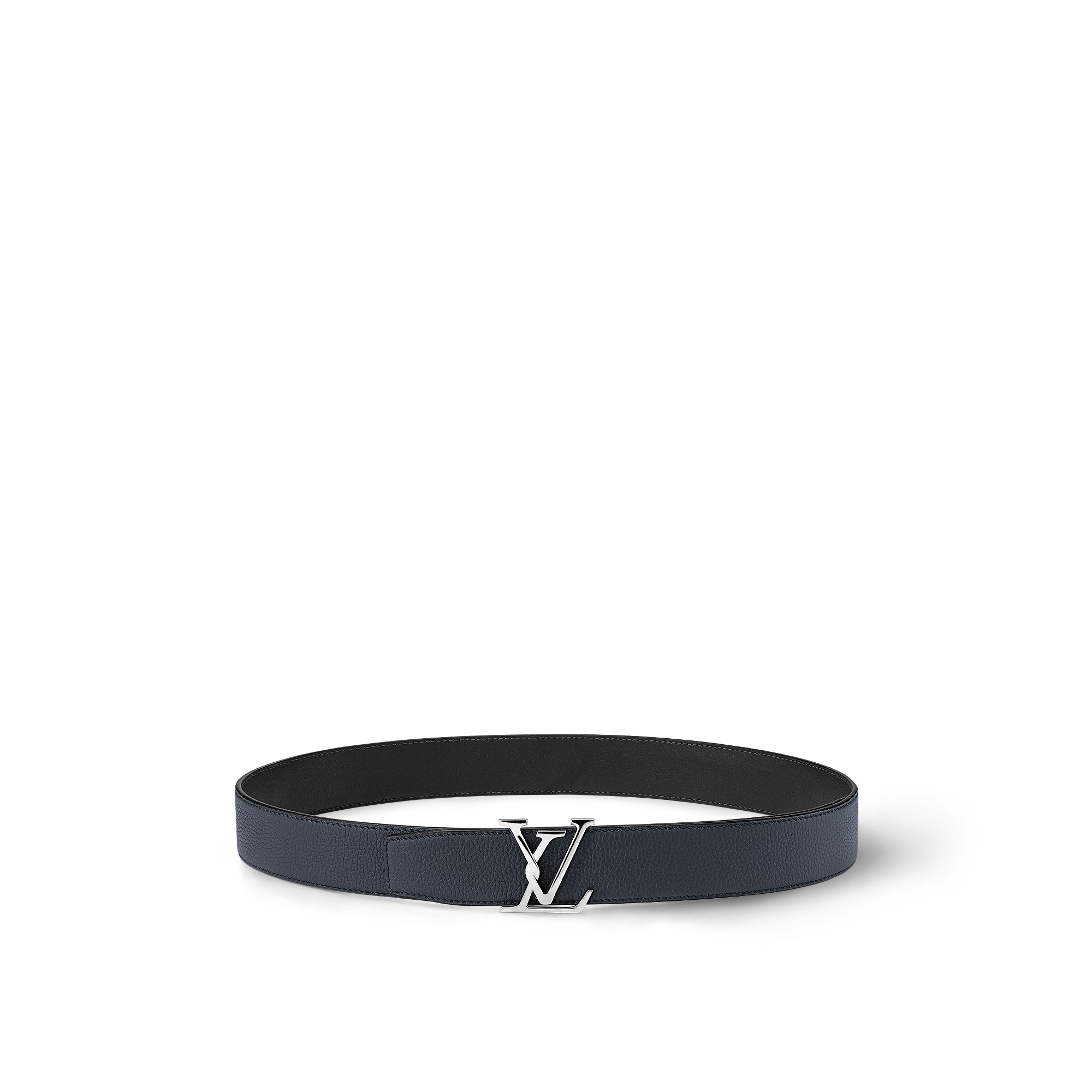 LV Attract 35mm Reversible Belt Other Leathers - Blue