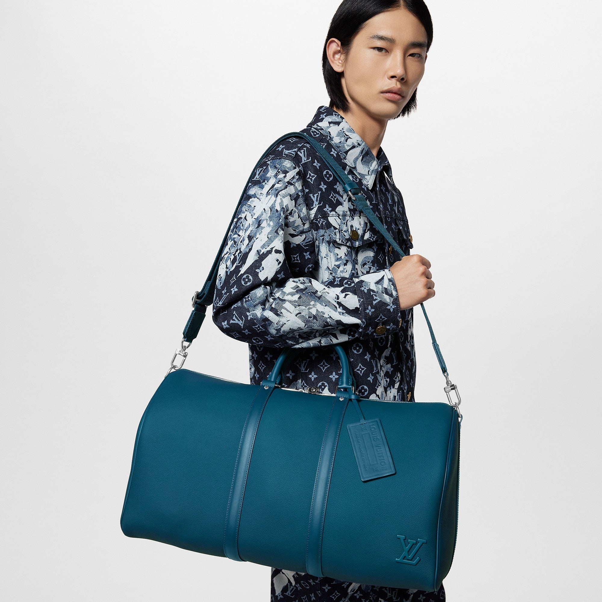 Keepall Bandoulière 50 Atlantic Blue
