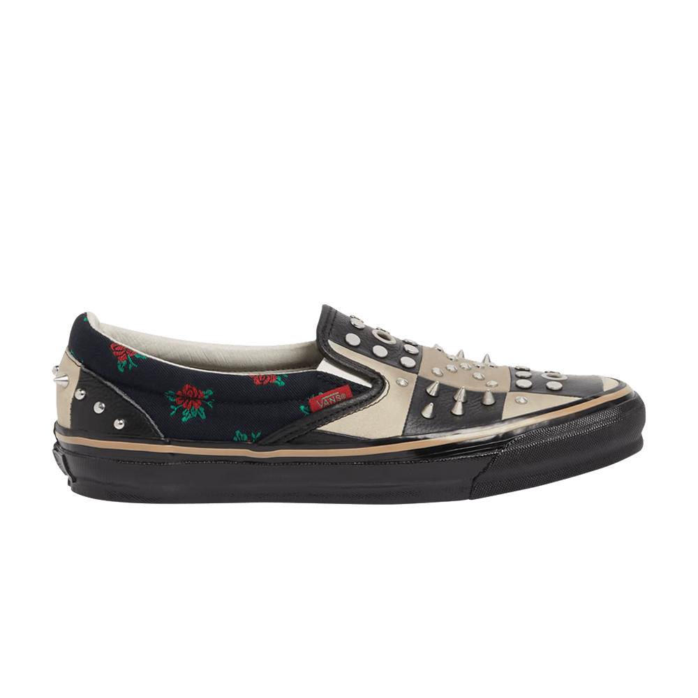 Vans x Gucci OG Classic Slip-On LX 'Black White Patchwork'