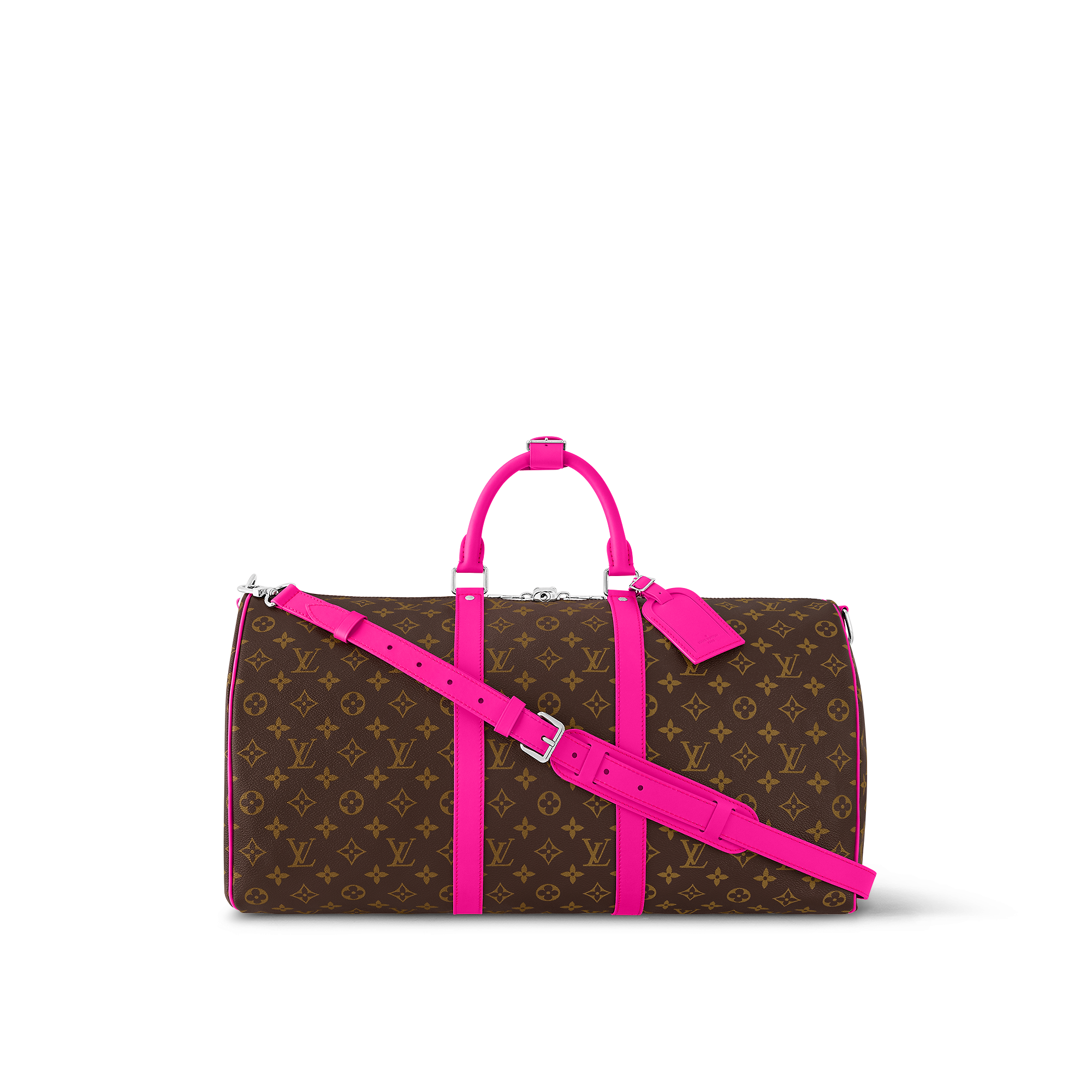 Keepall Bandoulière 50 Fuchsia