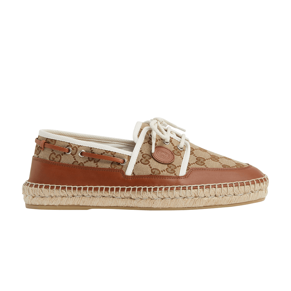 Gucci Loafer Espadrilles 'Beige Monogram'