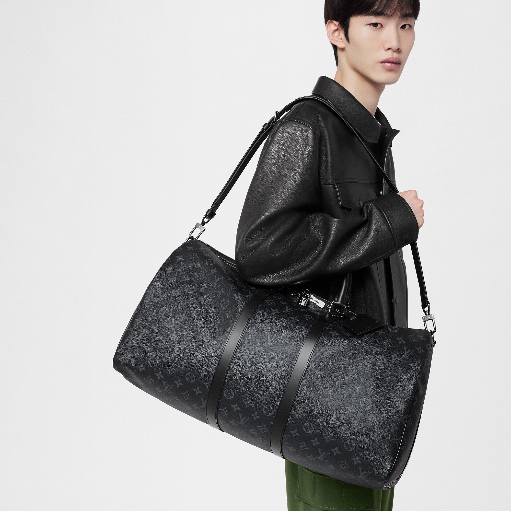 Keepall Bandoulière 55 - Monogram Eclipse