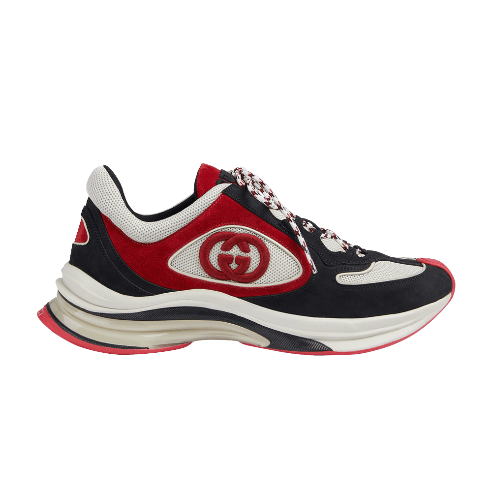 Gucci Run Sneaker 'Black White Red'