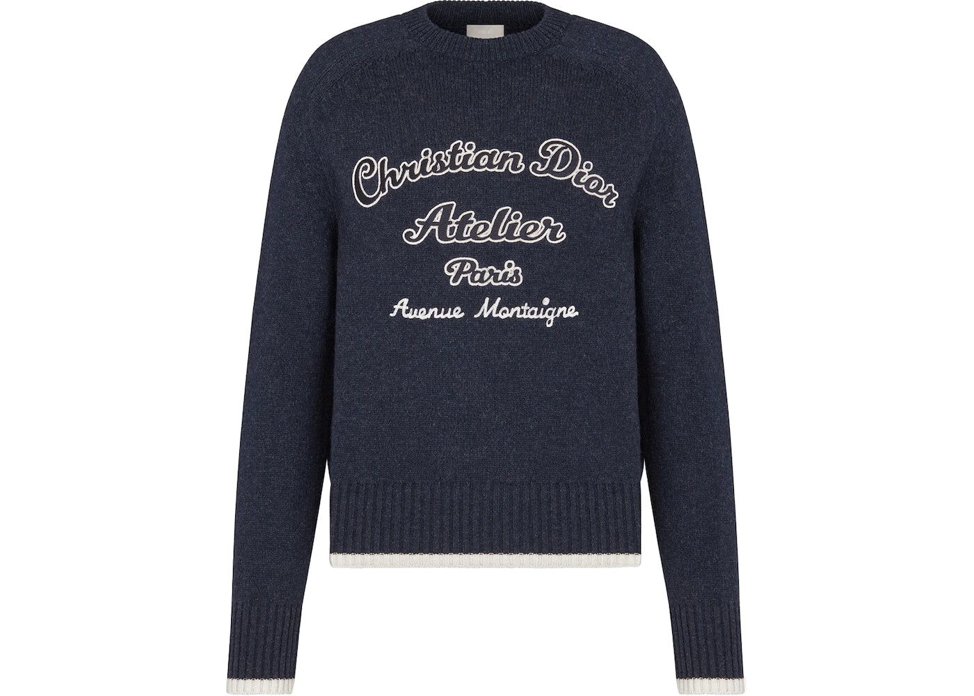 Dior "Christian Dior Atelier" Sweater Blue White