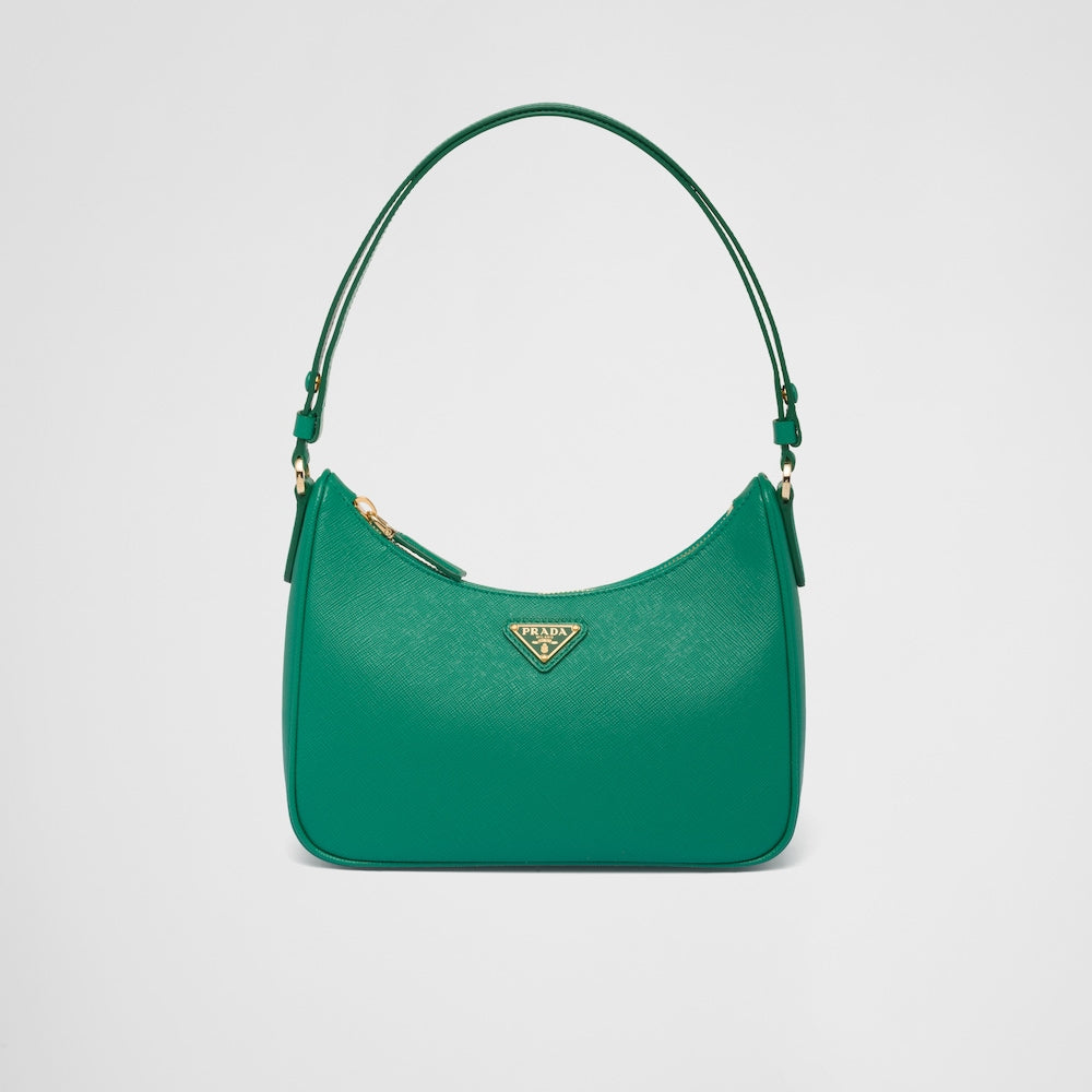 Prada Saffiano Leather Mini-Bag Mango 1