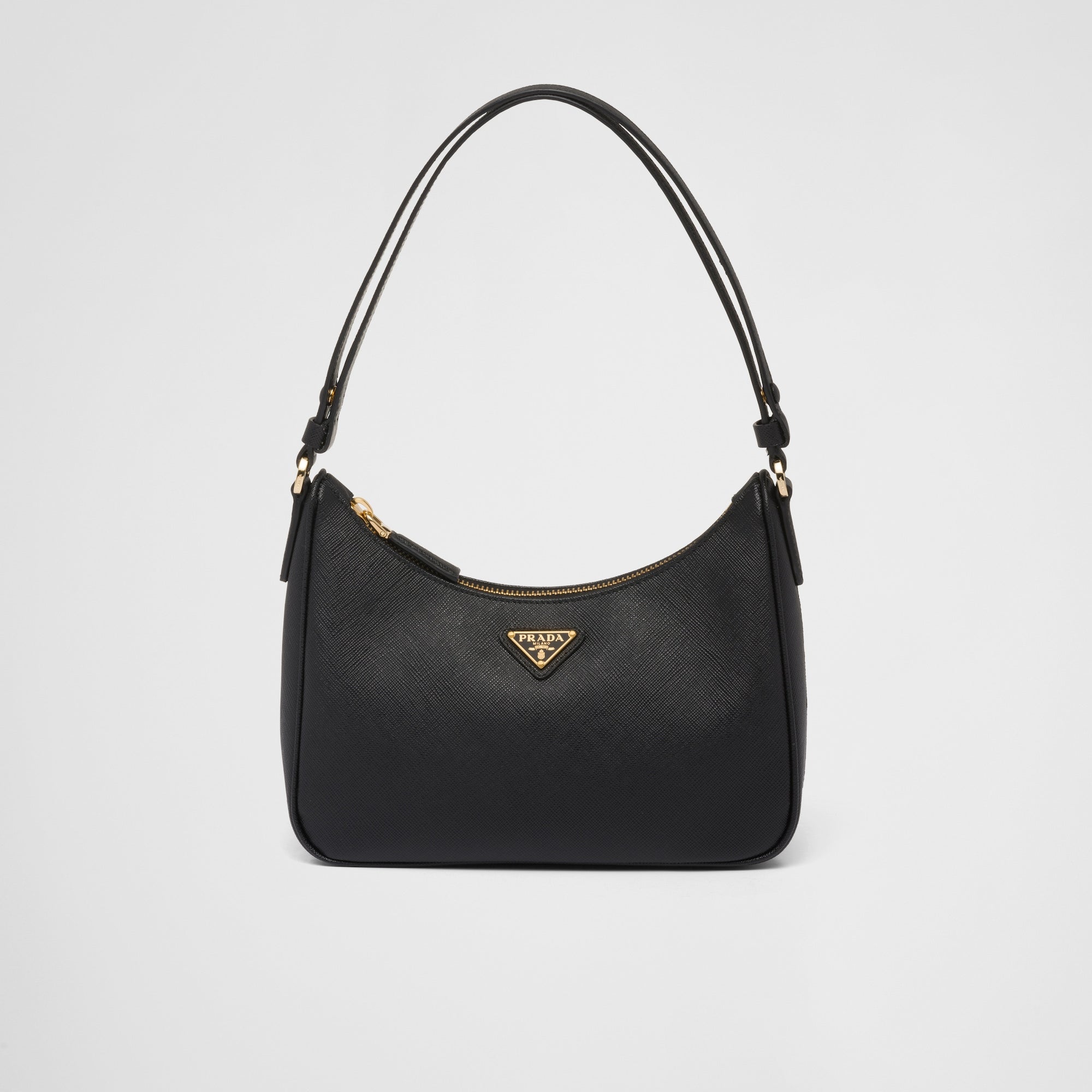 Prada Saffiano Leather Mini-Bag Black