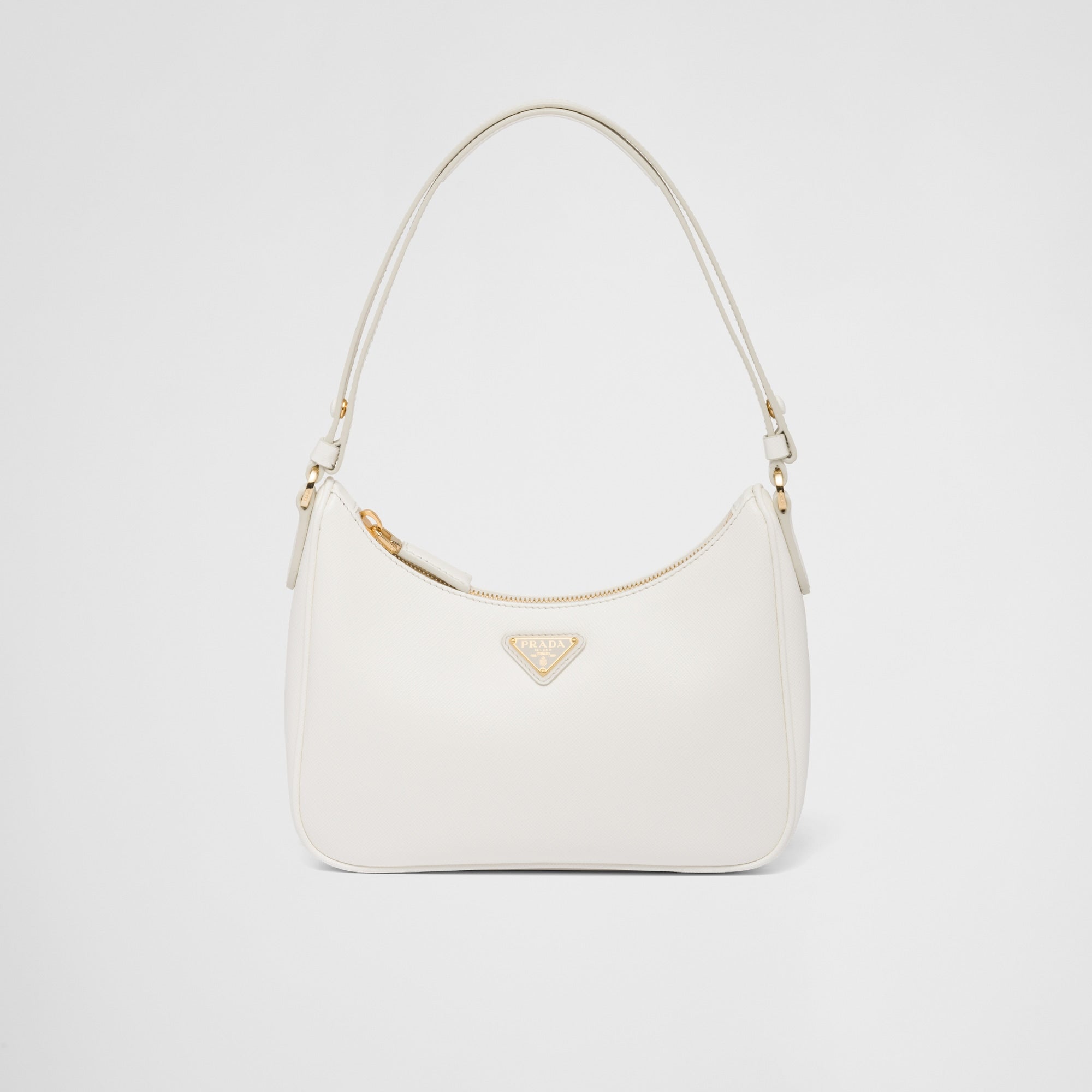 Prada Saffiano Leather Mini-Bag White