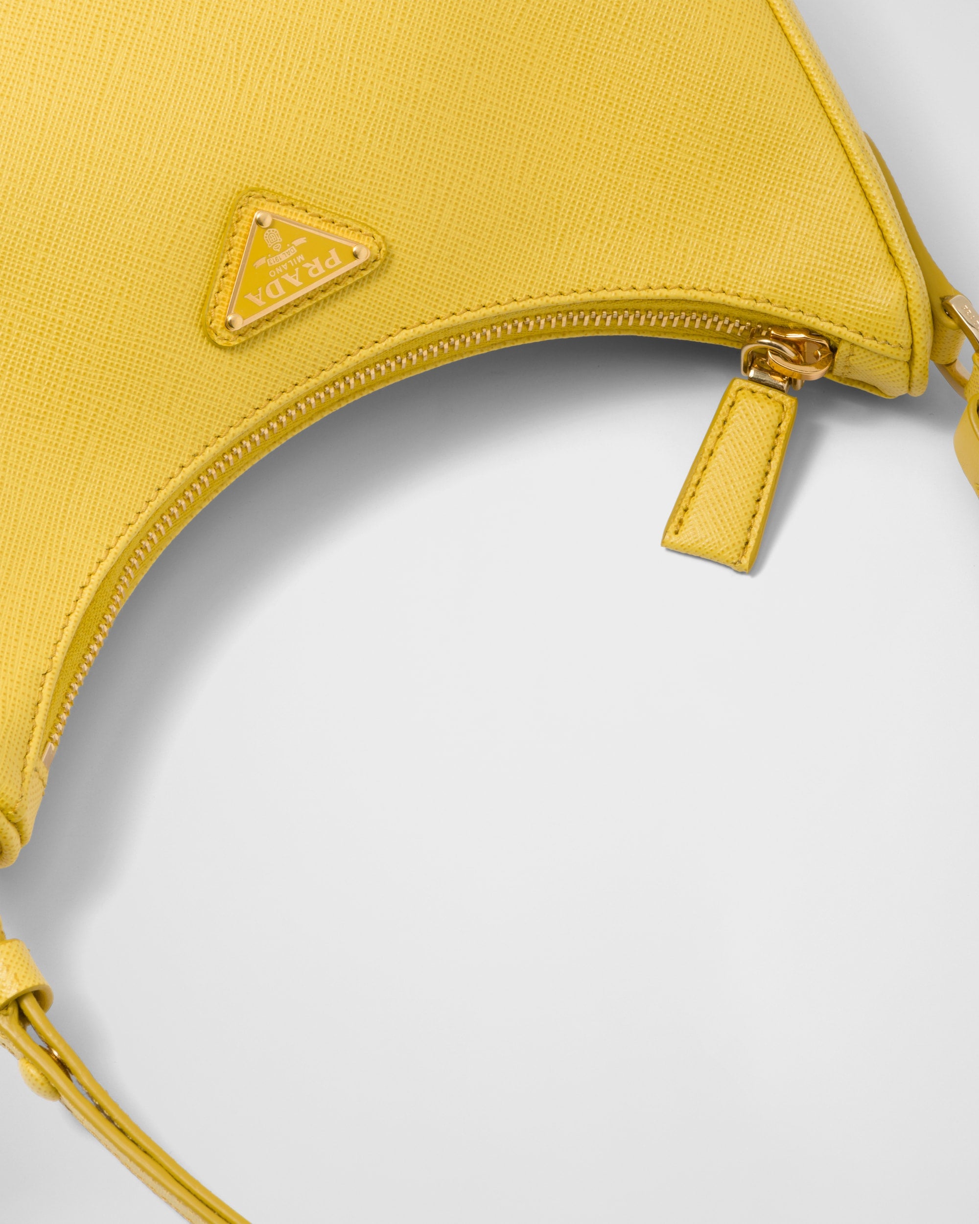 Prada Saffiano Leather Mini-Bag Sunny Yellow