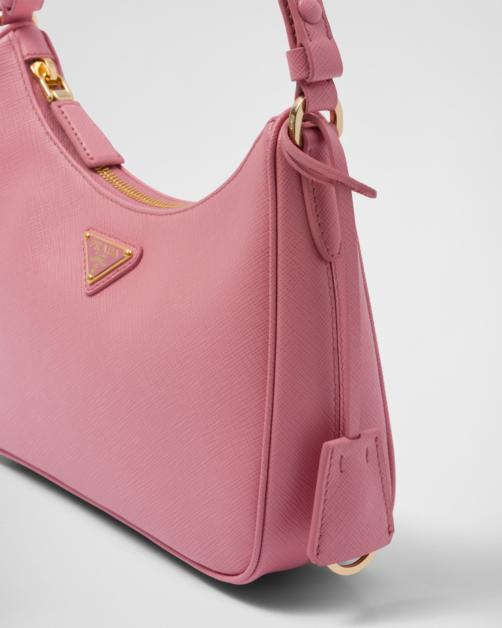 Prada Saffiano Leather Mini-Bag Petal Pink