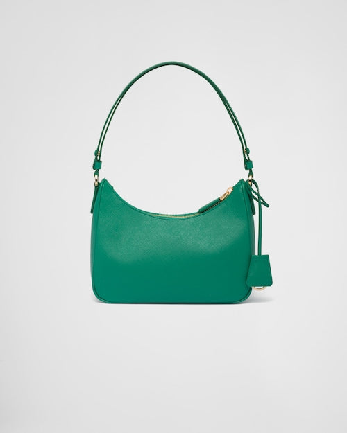 Prada Saffiano Leather Mini-Bag Mango 1