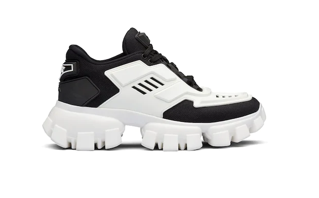 Prada Cloudbust Thunder Knit White and Black