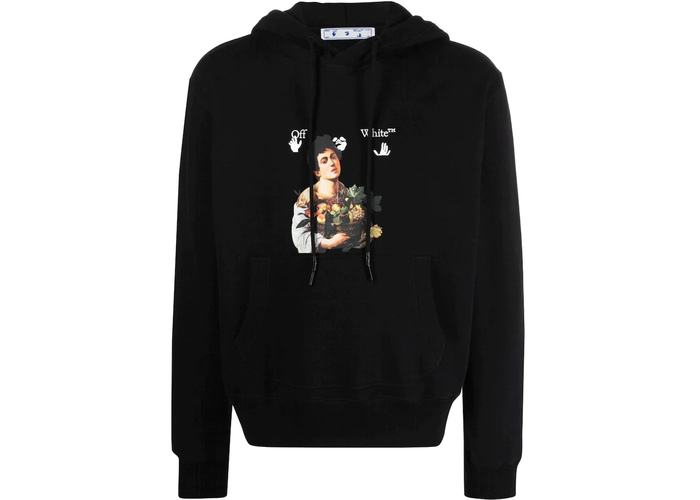 Off-White Caravaggio Boy Hoodie Black/White