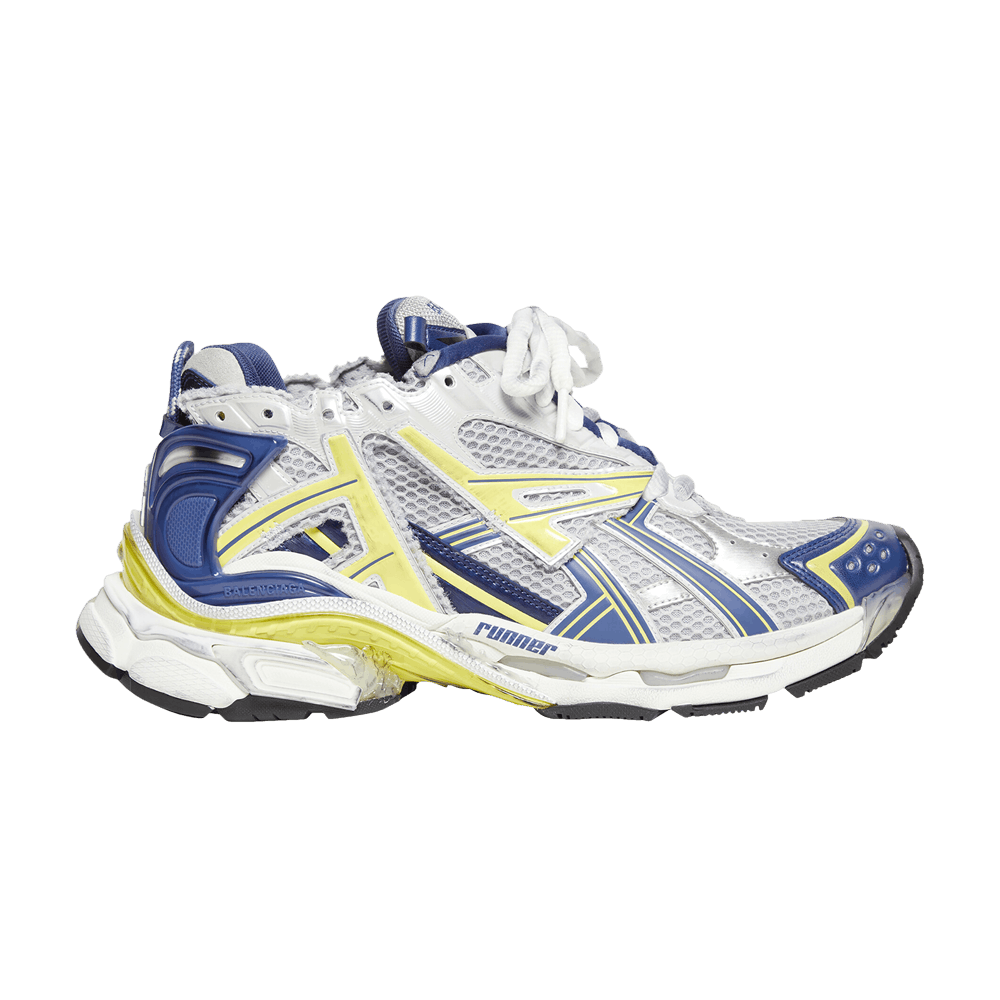 Balenciaga Runner Sneaker 'White Blue Yellow'