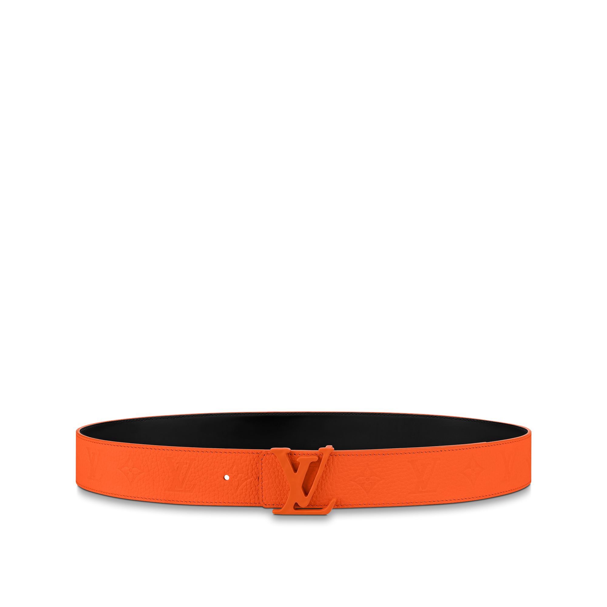 LV Shape 40mm Reversible Belt Taurillon Leather