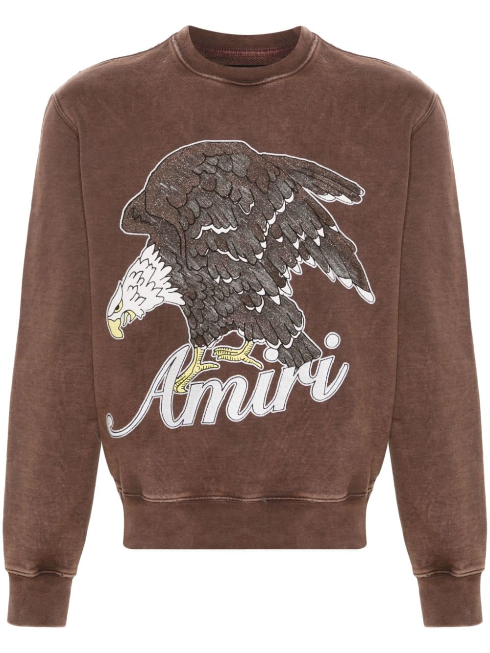 Eagle-print cotton sweatshirt - Sweatshirt