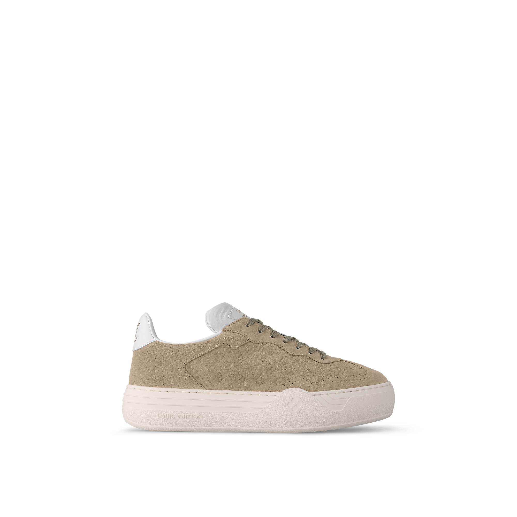 LV Groovy Platform Sneaker - Beige
