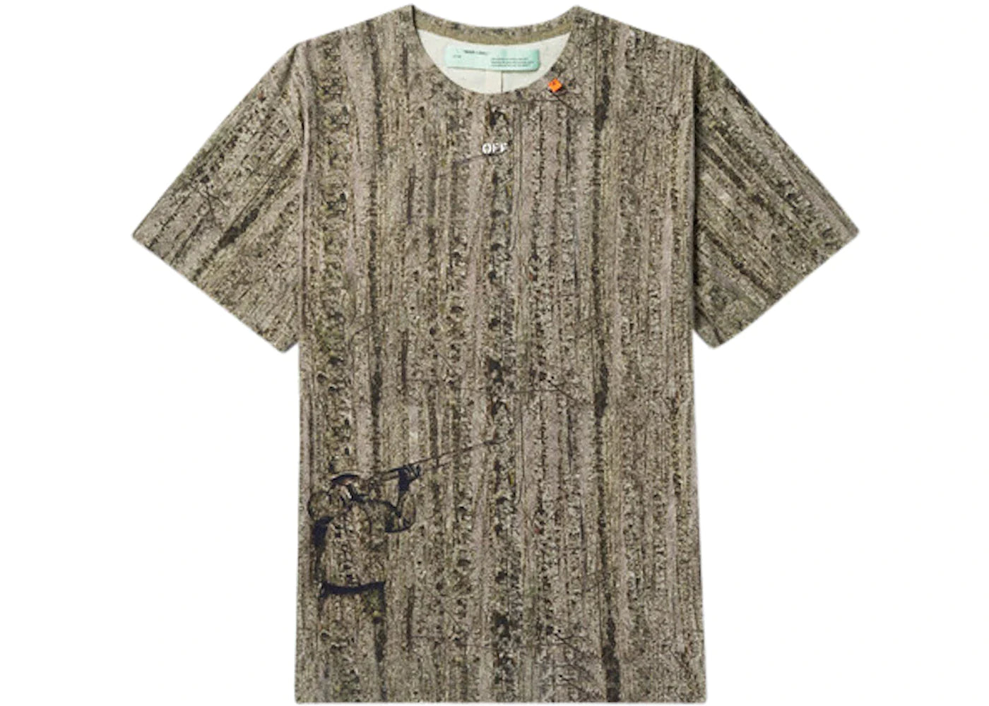 OFF-WHITE Oversized Camoflauge Print T-Shirt Camo