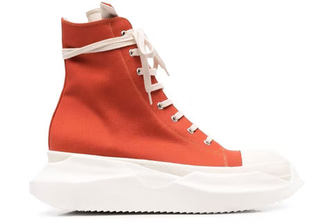 Rick Owens Rick Owens DRKSHDW Abstract High-Top Orange White