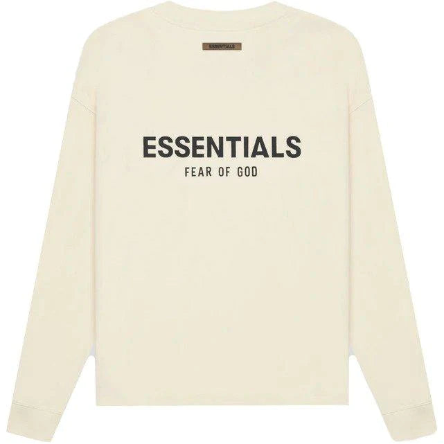 Essentials FOG Essentials SS21 Long Sleeve Cream Tee