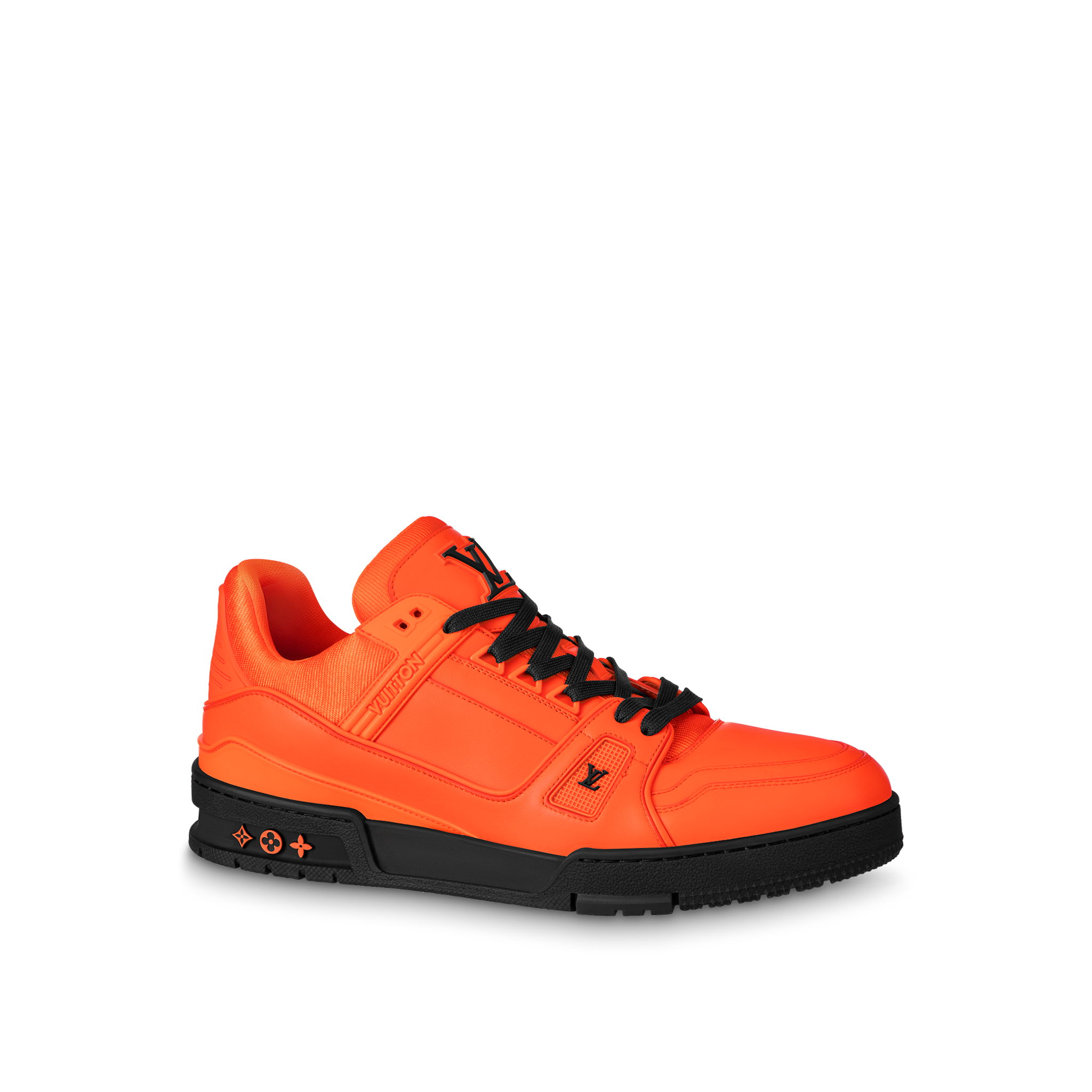 vuitton sneaker orange