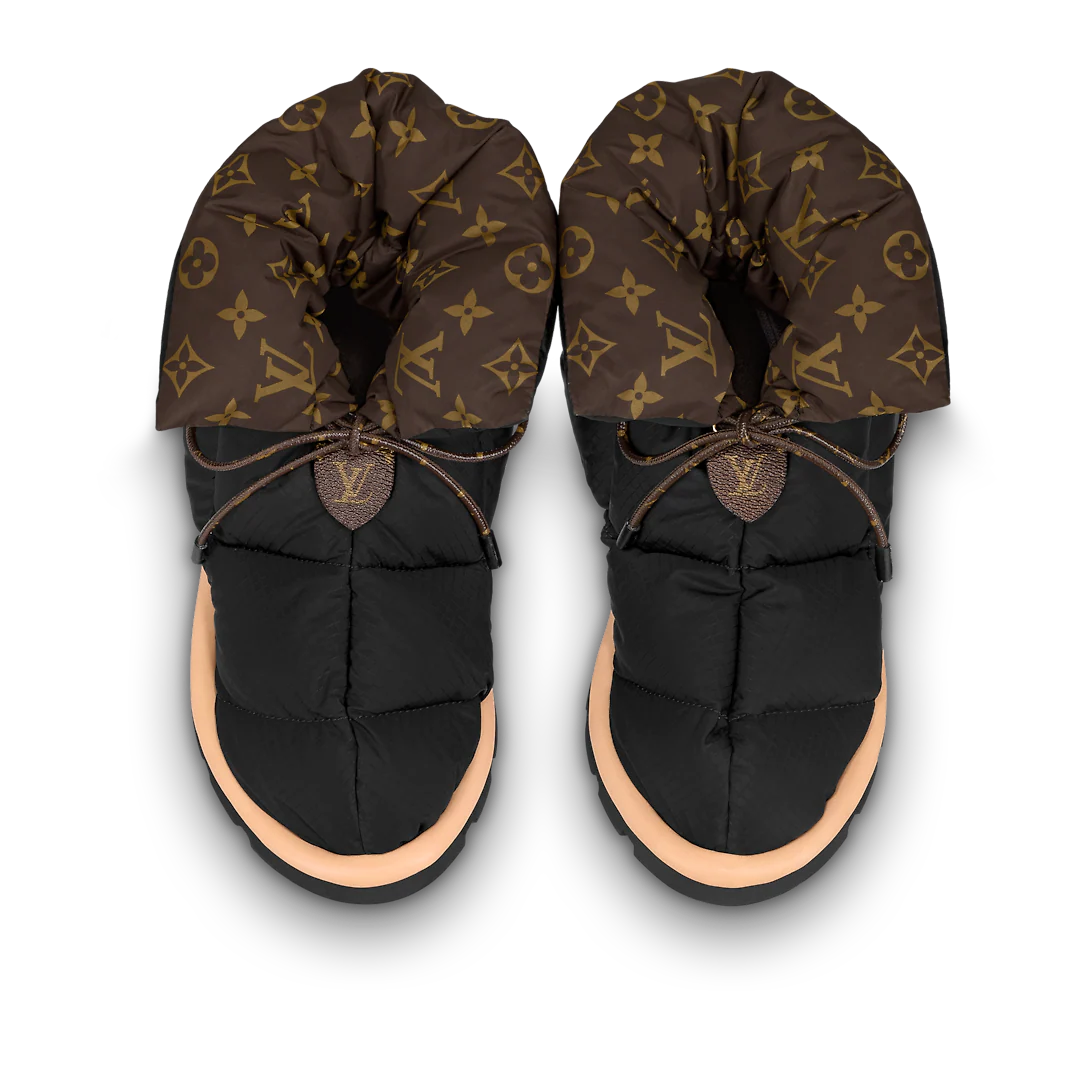 Louis Vuitton Pillow Comfort Ankle Boots Black