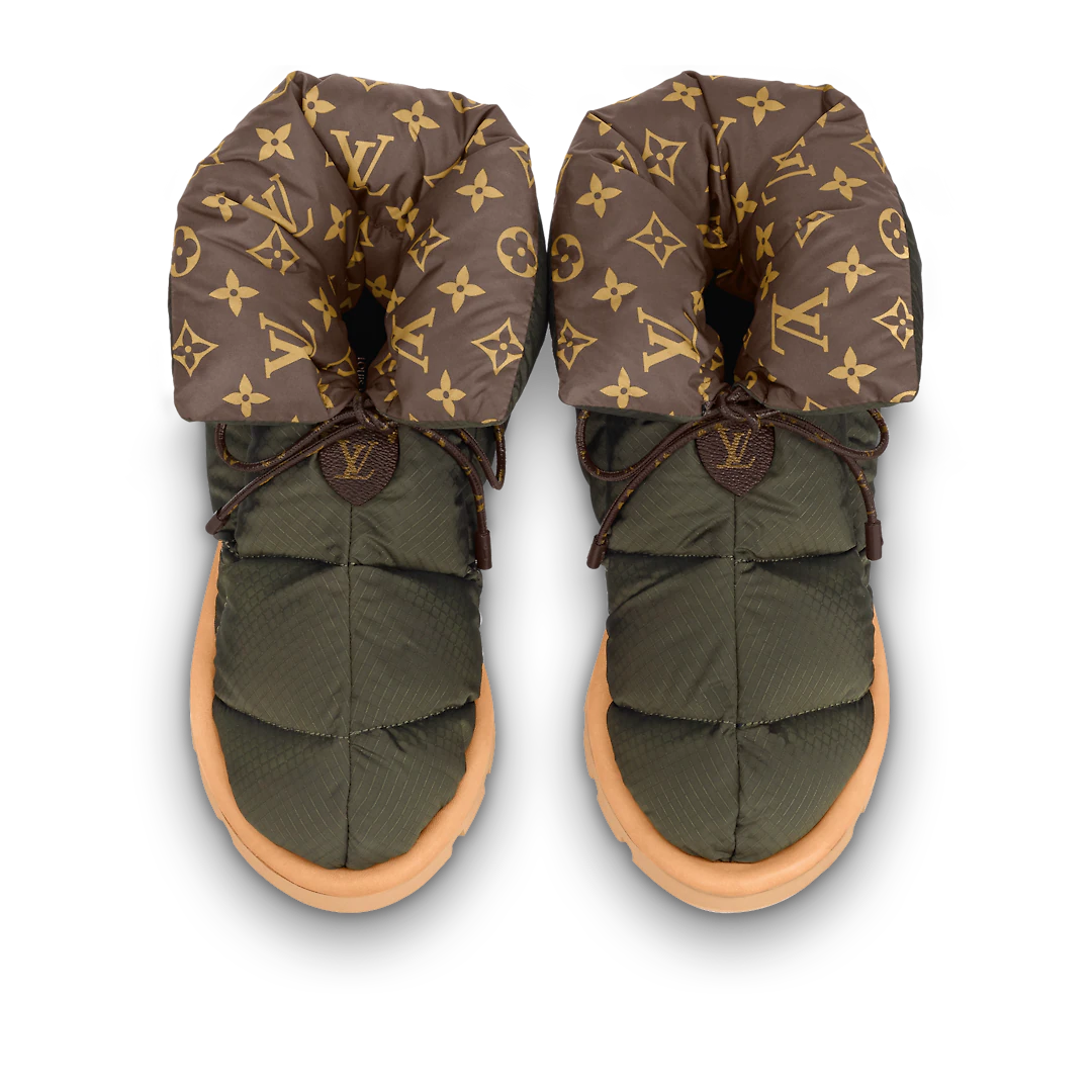 Pillow Comfort Ankle Boots Kaki