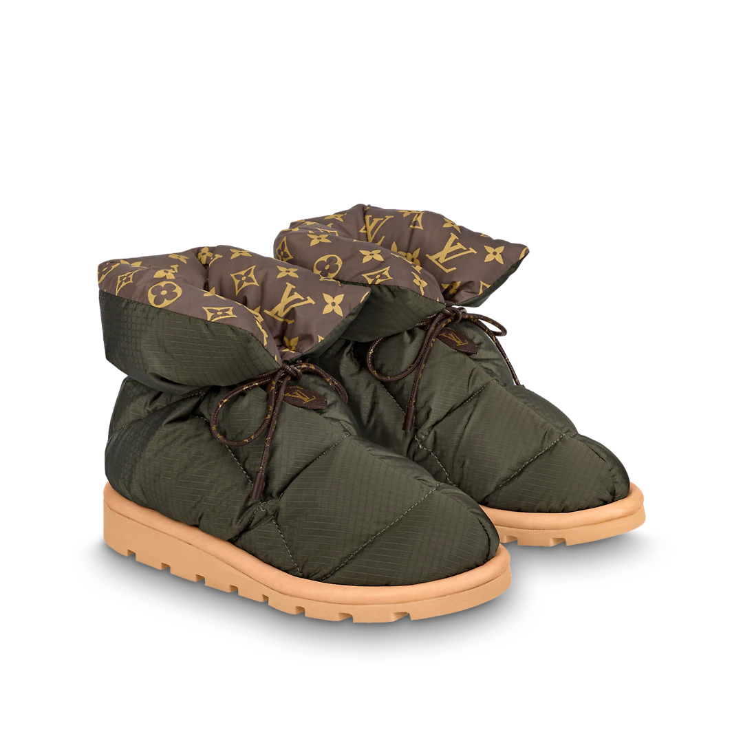 Pillow Comfort Ankle Boots Kaki