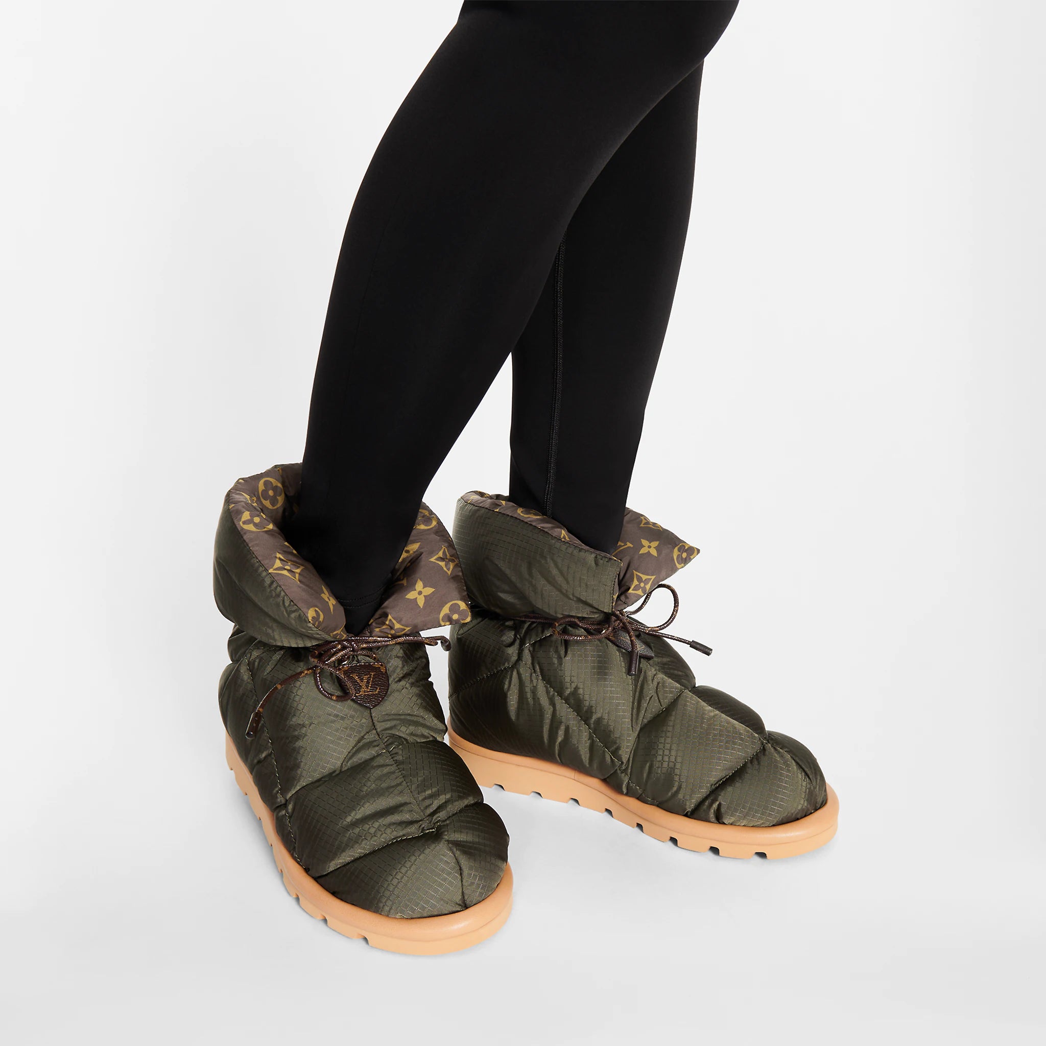 Pillow Comfort Ankle Boots Kaki