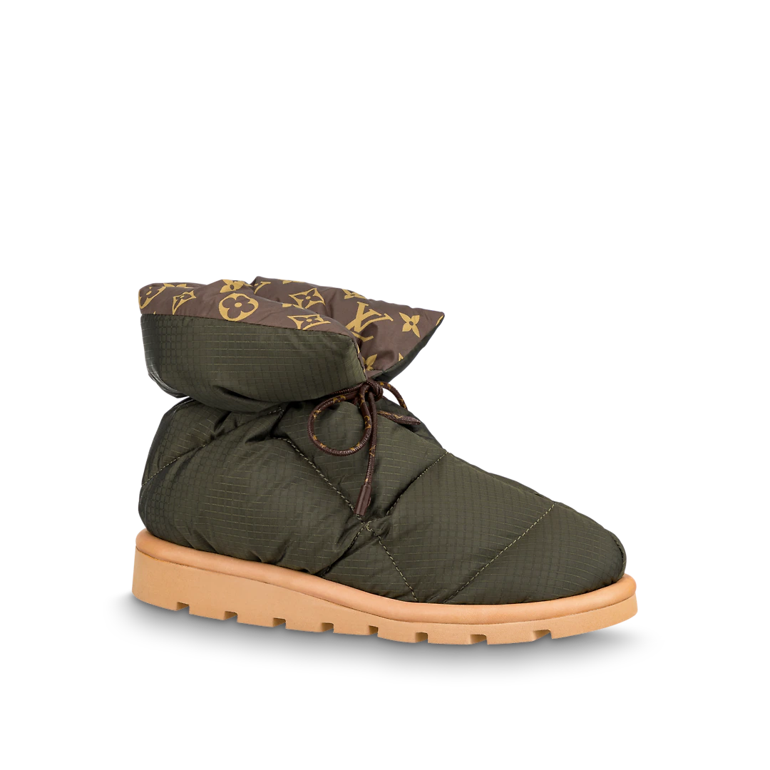 Pillow Comfort Ankle Boots Kaki