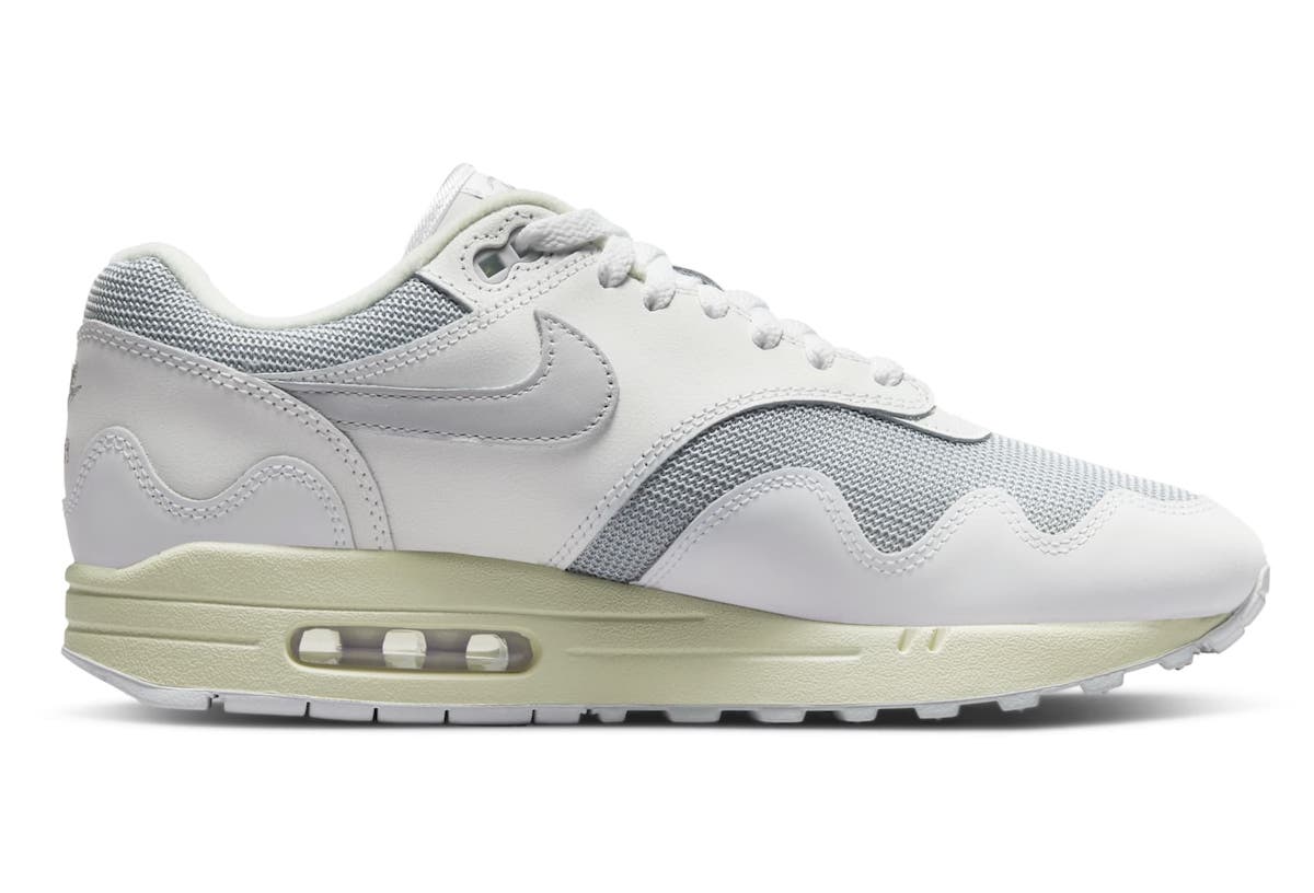 Nike Air Max 1 Patta Waves White
