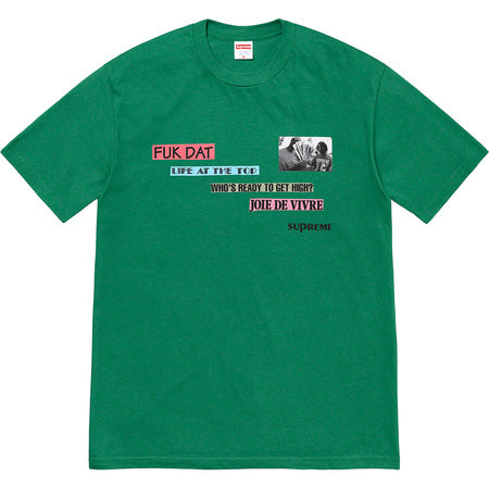 Supreme Joie De Vivre Tee Green