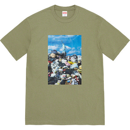 Supreme Trash Tee Light Olive
