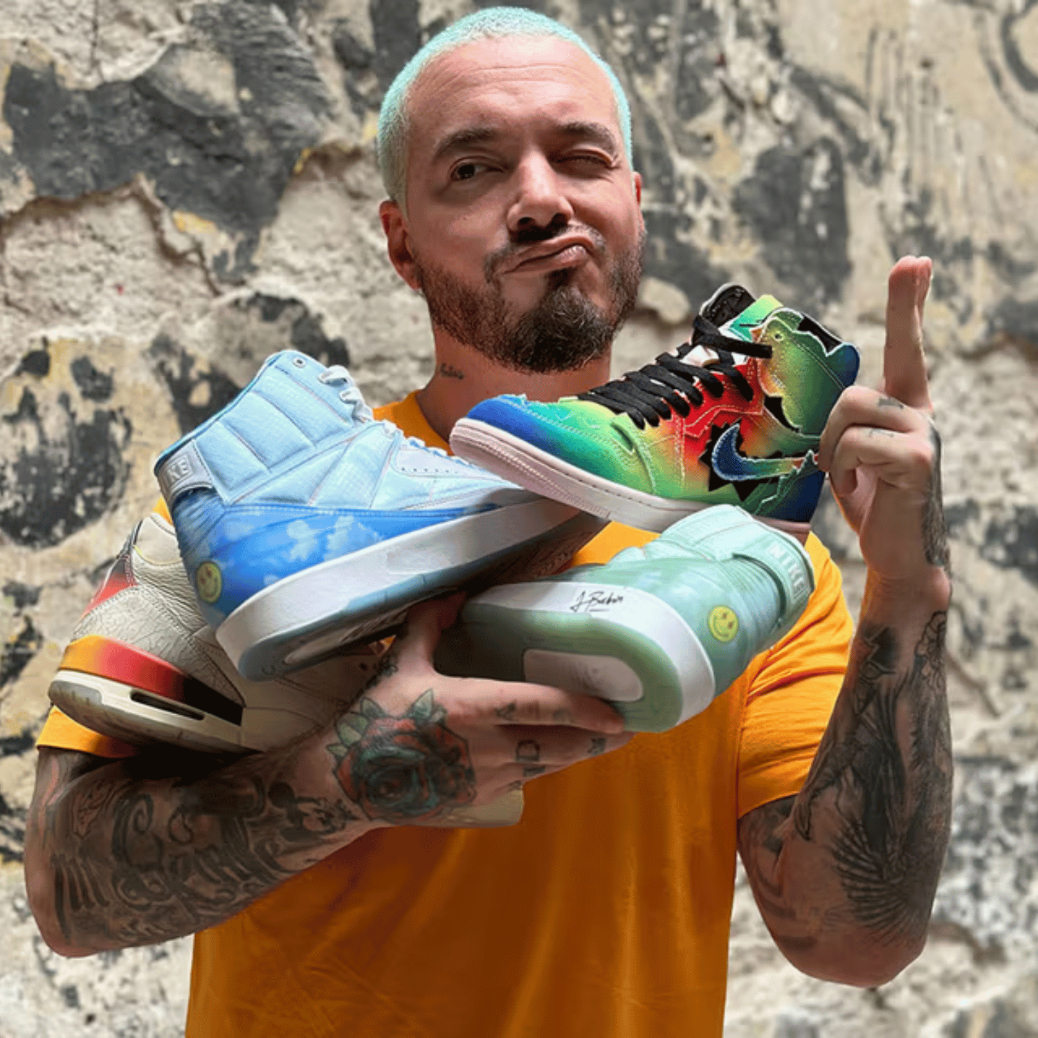 J Balvin x Air Jordan 3 "Rio"