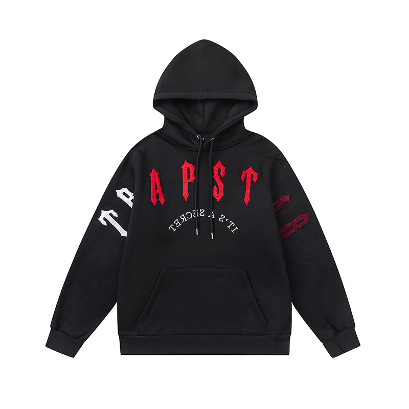 Trapstar 'It's a Secret' Black/Red Tracksuit