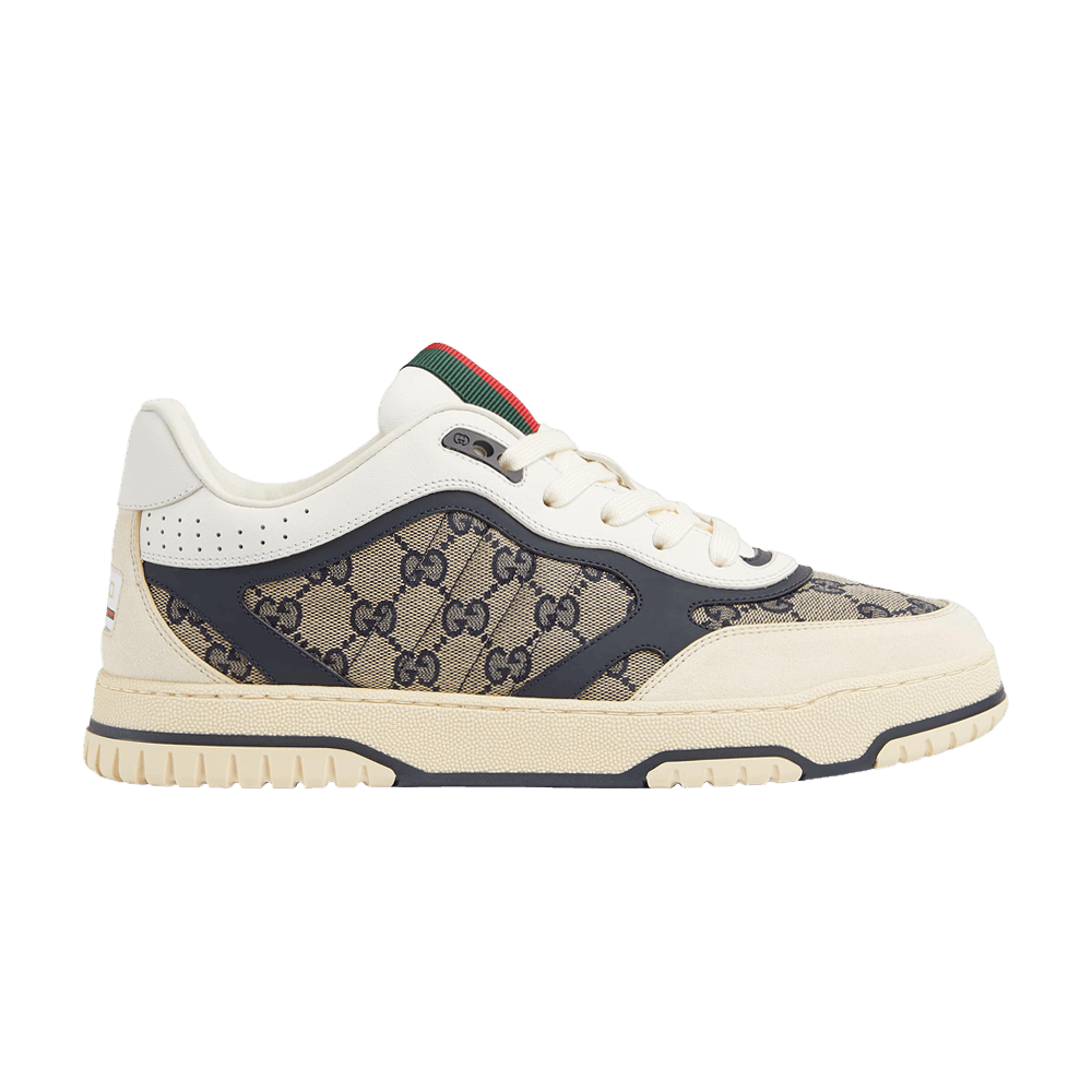 Gucci Re-Web Sneaker 'GG Canvas - Beige Ivory Blue'
