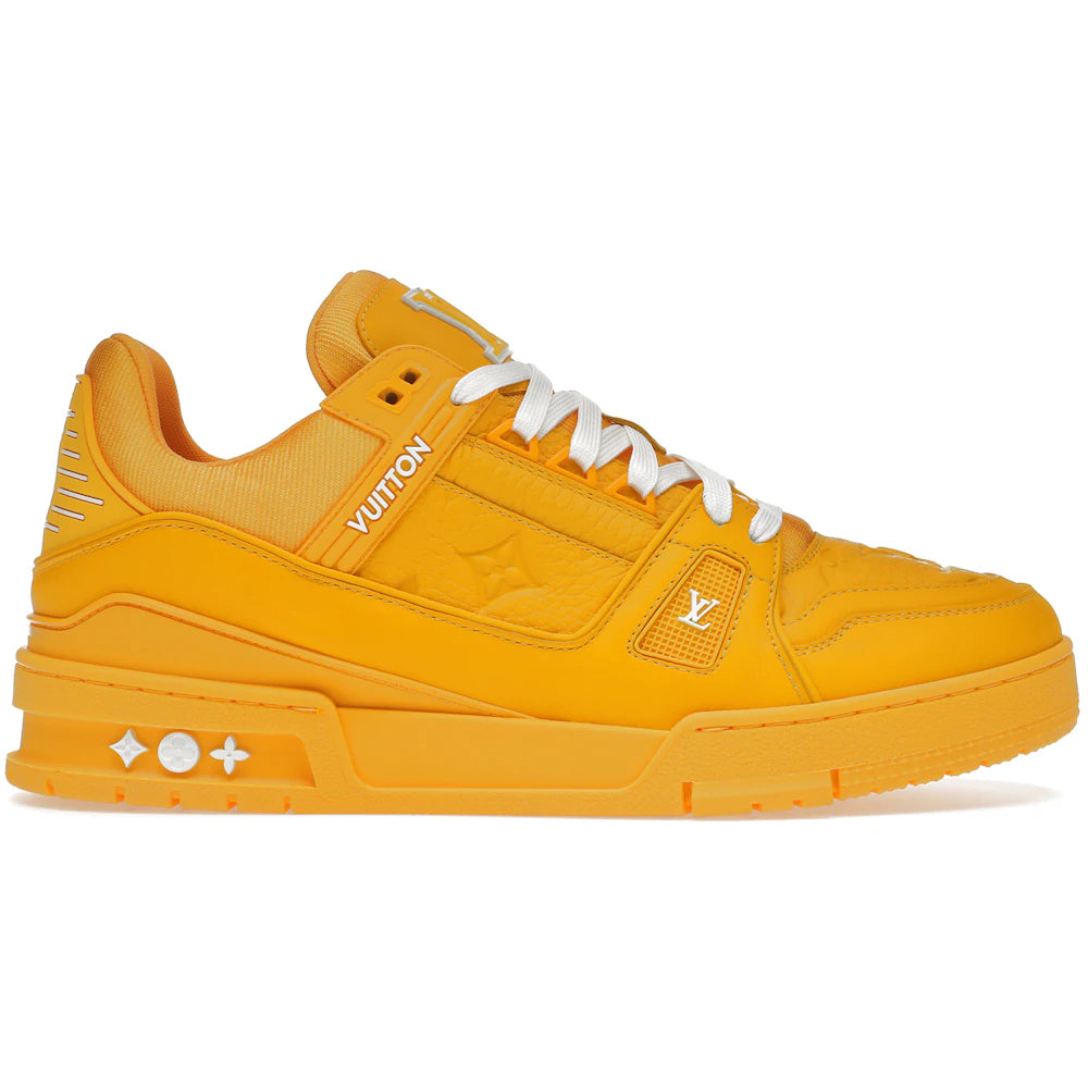 Louis Vuitton Trainer Yellow Embossed Monogram