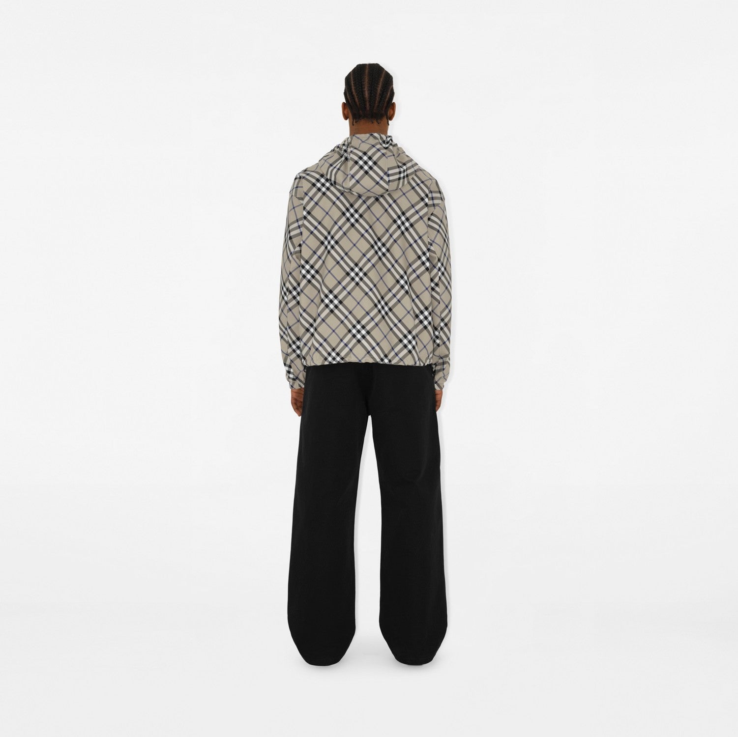 Reversible Check Jacket - Lichen